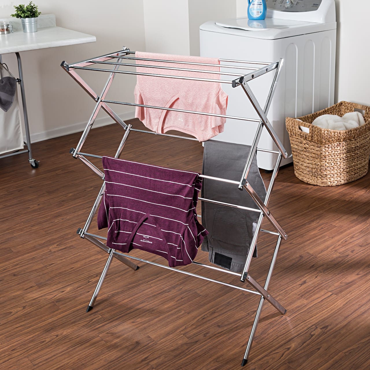 Honey Can Do Chrome Commercial Drying Rack